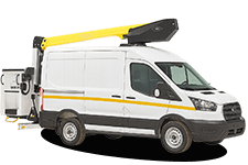 Truck Hire Leicester - 12.5M Cherry Picker 3.5T - Van hire Leicester