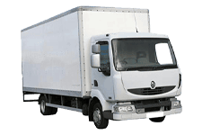 Truck Hire Leicester - 7.5 Tonne Box Truck With Tail Lift - Truck hire Leicester