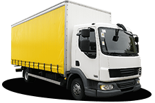 Truck Hire Leicester - 7.5 Tonne Curtain Side Truck - Truck hire Leicester