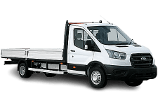 Truck Hire Leicester - Ford Transit Dropside Van - Van hire Leicester